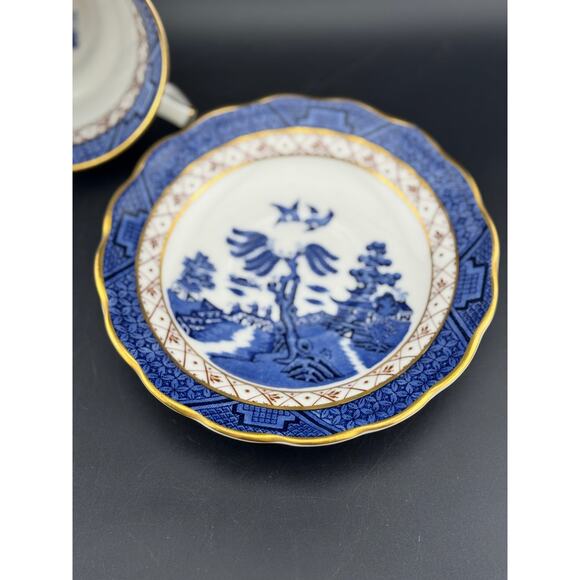 Real Old Willow Cup & Saucer by Royal Doulton - Picture 5 of 7